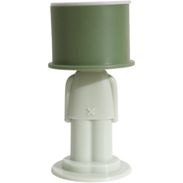 Opritor de Usa,  din Silicon, Model Magicial, cu Prindere de Perete, Anti-Coliziune, 4x 8.5 cm, Verde