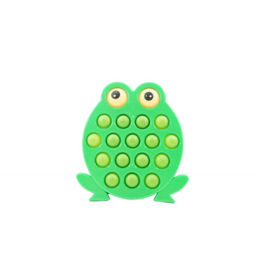 Cyrax Jucarie senzoriala antistres, Simple Dimple, Broasca, Verde