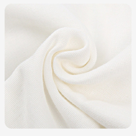 Prosop Absorbant, Cyrax, din Bumbac, pentru Bebelusi, 19x28 cm, Model Panda, Alb