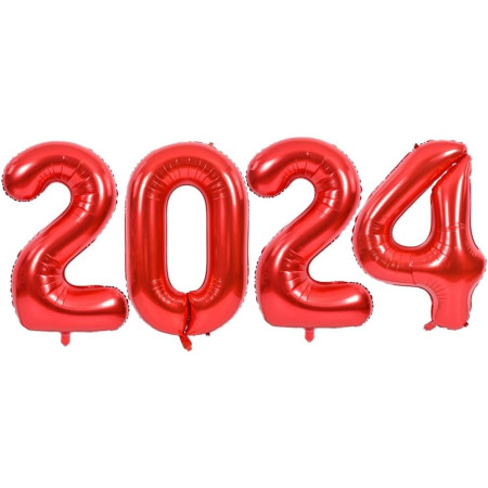 Balon din Folie Metalizata Cyrax, Figurina Cifra, Tema Aniversare 40 cm, Ambalaj Individual, Pai inclus, Umflare cu Aer sau Heliu, Rosu, Cifra 0