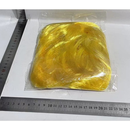 Peruca Cosplay, Cyrax, Tunsoare Bob cu Breton, pentru Carnaval, Halloween, Petreceri Tematice, din PET, Marime Universala, Galben