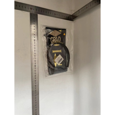 Set din 2 Piese pentru Absolvire, Cyrax, Panglica si Coronita, Model I Graduated, Negru