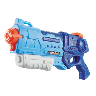 Pistol cu Apa pentru Copii, Rezervor, Pentru Piscina/Plaja, Cyrax, 6ani+,  Albastru, 990ML