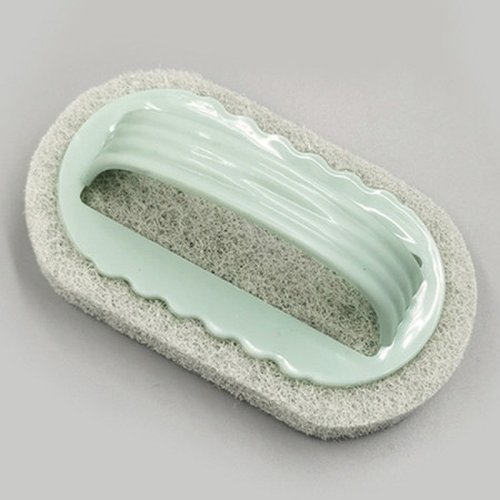 Perie Burete de curatat cu maner,  perie pentru gresie, baie, Bucatarie, Verde