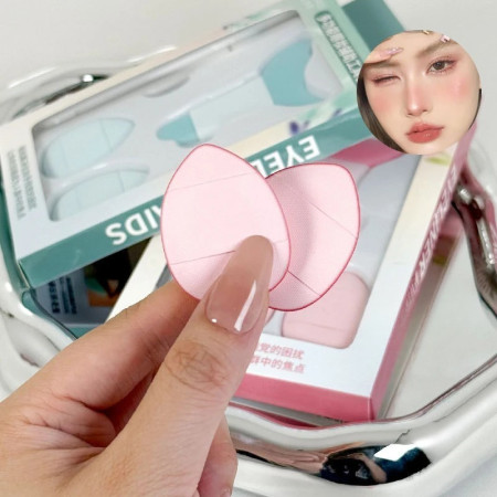 Kit de Aplicare Tus, Cyrax, pentru Incepatori, Accesoriu Machiaj, 4 Produse, Tus Impermeabil, Negru, Cutie Roz