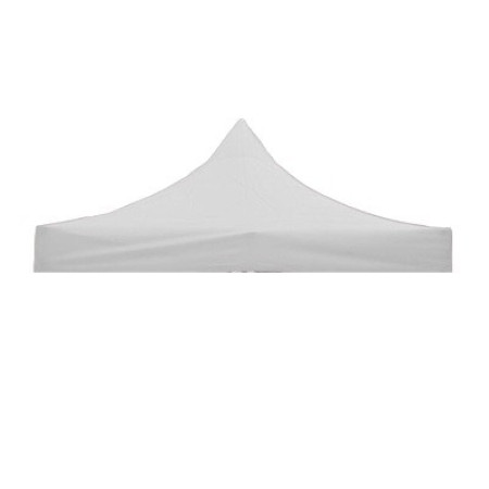 Prelata,copertina pentru acoperis cort tip pavilion  3 x 4.5 m , impermeabila, invelis din material textil oxfort 700D, cauciucat Alb