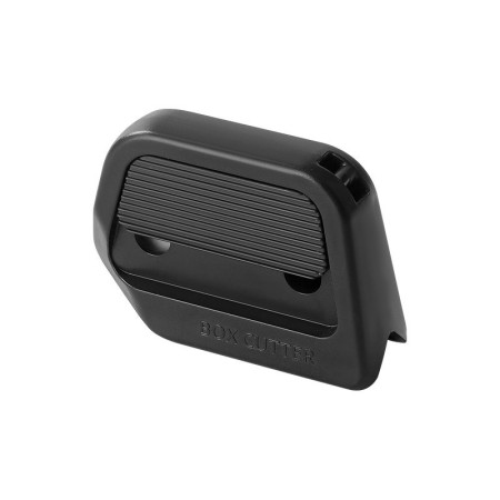 Cutter Portabil, Cyrax, din ABS, Magnetic, Lama Ceramica, Autoretractabila, Universal, Negru