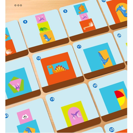 Jucarie de Construit, Cyrax, Puzzle Box, Blocuri Stivuibile, 4-6 Ani, 5 Cuburi, 48 de Modele de Construit, 1 Manual, 12.8 x 12.8 x 12.8 cm, Multicolor