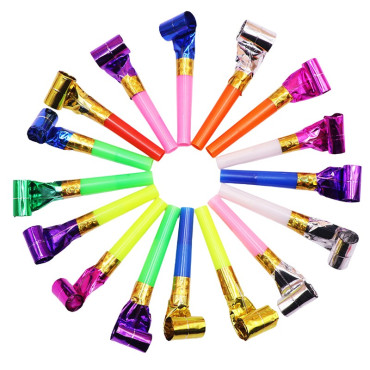 Set 6 Suflatori, Cyrax, pentru Petrecere, Tematica Aniversare, 8 cm, Multicolore