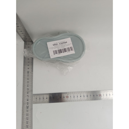 Recipient de Depozitare Avocado 5in1, Cyrax, Etans, pentru Frigider, din Plastic, Dispozitiv de Taiat, Curatat, Feliat, 15x4.5x7 cm, Gri