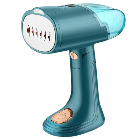 Aparat de Calcat Haine,  Aparat Portabil pentru Calcat Haine, Perfect pentru Calatorii, 20 x 10.5 x 8.7 cm, 1500 W, 220 V, Turcoaz