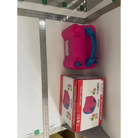 Pompa Electrica de Umflat Baloane, Cyrax, cu Doua Iesiri, 220V, Putere 600W, Accesorii petrecere, Mov