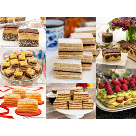 Set 63 Piese Ustensile pentru Ornare Prajituri, Cyrax, din Plastic si Otel Inoxidabil, Forme Briose, Multicolor