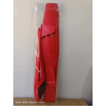 Avion Planor Cyrax, din Polistiren, Lungime 84 cm , Jucarie Recreativa, Cascadorii, Rosu