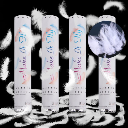 Tub de Confetti, Cyrax, Model Pene, 27 cm, Make It Fly, Alb