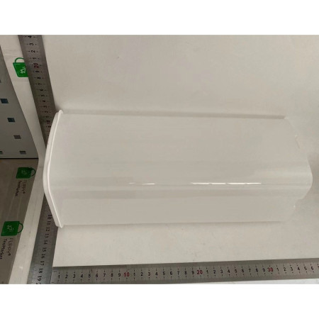 Cutie Depozitare Paine, Cyrax, din Plastic, 34 x 13 cm, Pastreaza Prospetimea, Capac Alb