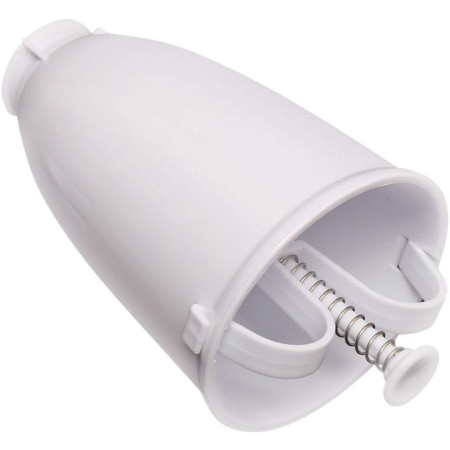 Accesoriu de Bucatarie pentru Gogosi, Cyrax, Dozator pentru Aluat, Dispozitiv Manual, Forma de Gogosi, pentru Gatit, 18x10x10 cm, Alb