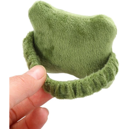 Suport de Mana,  Pernuta pentru Incheietura cu Banda Elastica, pentru Mouse, Moale, 7.5 x 7 cm, Verde Inchis