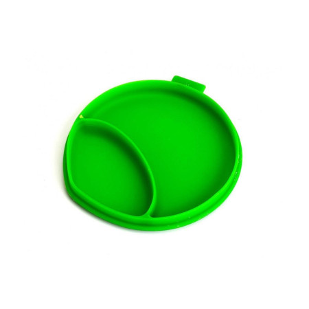 Recipient pentru Preparat Branza, Cyrax, Capac de Silicon, Cheese Maker din Plastic, Strecuratoare, 17x14.5x12.8 cm, Verde