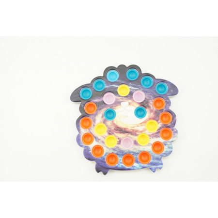 Cyrax Jucarie senzoriala antistres, Simple Dimple, Oaie, Multicolor, V1