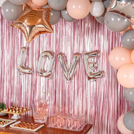 Balon Folie Metalizata Litera V, Cyrax, 40 cm, Umflati cu Heliu sau Aer, Ambalaj Individual, Pai inclus, Argintiu