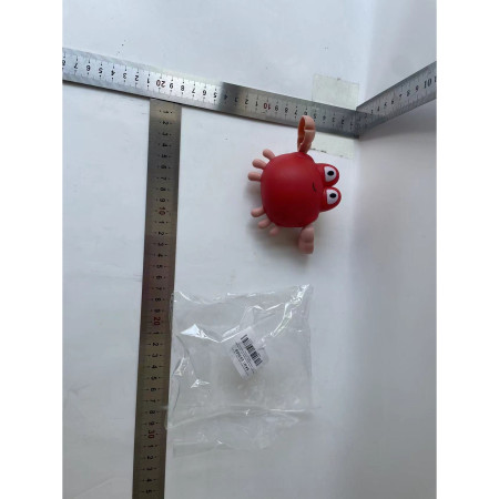 Jucarie de baie pentru copii, Cyrax, crab rosu