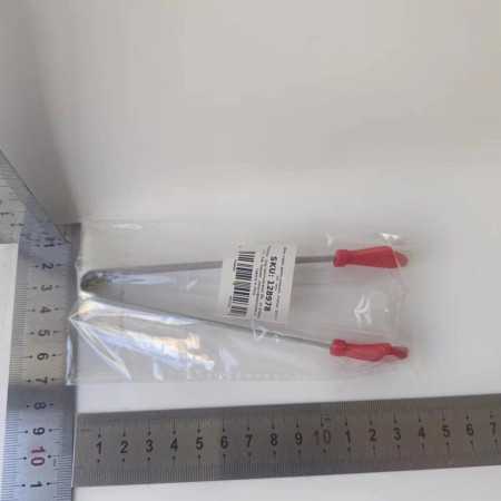 Cleste Creativ pentru Mancare, Cyrax, Model Manusi din Silicon, 14.5x3 cm, Rezistent la Temperaturi Inalte si Coroziune, Rosu