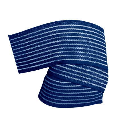 Orteza Elastica, Cyrax, Pentru Picior/Mana, cu Prindere Velcro, 7.5 x 180 cm, din Nailon, Albastru