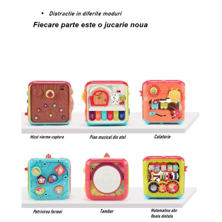 Cub activitati, 6 in 1, Cyrax