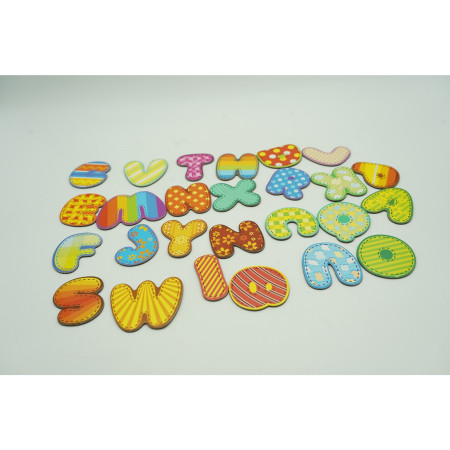 Cyrax Joc educativ magnetic tip carte, Fancy Magnetic Chartlet, 26 de piese, +3 ani, multicolor