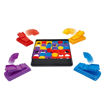 Joc Interactiv pentru Copii, Cyrax, 4 Hats Off, Tabla de Joc, Figurine Palarii, +3 Ani, Multicolor