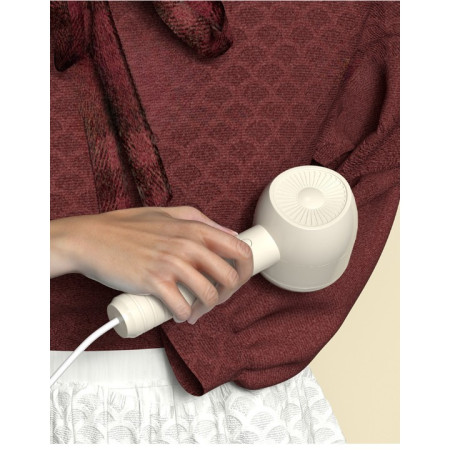 Aparat Pentru Curatat Scame, Par Si Praf,  Pentru Diferite Tipuri De Material, Cu Lame Din Otel Inoxidabil, Incarcare Prin USB Type-C, Cu Perie De Curatare, Cablu USB Si Stick Cu Lipici Incluse, Alb, 220 x 86 mm