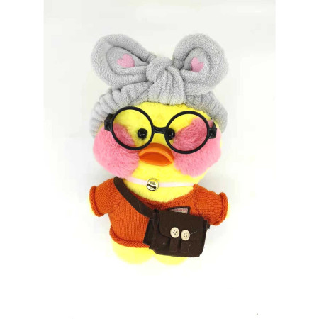 Jucarie De Plus Rata Lalafanfan Cyrax - Obrajii Rosii, Haine Si Accesorii Random, Diverse culori