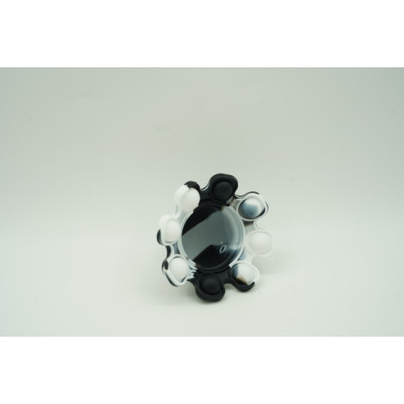 Jucarie antistres din silicon, Cyrax®, Pop It Now and Flip It, Caracatita reversibila, Multicolor, V8