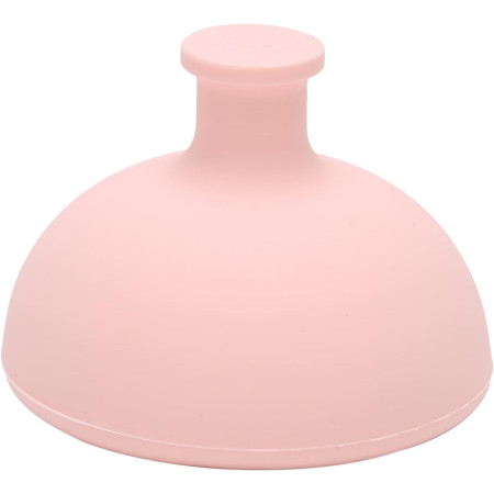 Dispozitiv Terapeutic Sputa, Cyrax, Cupa pentru Terapie Toracica, Dispozitiv de Eructare, pentru Sugari si Copii, 7.5 x 6 cm, din Silicon, Roz