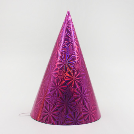Set 6 Coifuri Metalizate, Cyrax, pentru Petrecere, Tematica Aniversare, Roz