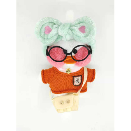 Jucarie De Plus Rata Lalafanfan Cyrax - Obrajii Rosii, Haine Si Accesorii Random, Diverse culori