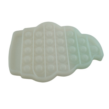 Cyrax Jucarie antistres din silicon, Pop it Now and Flip It, Briosa, Transparent