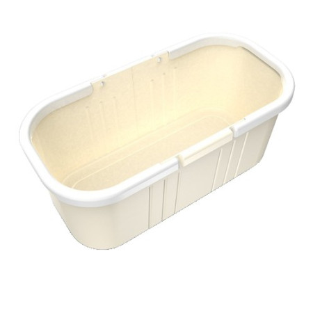 Galeata pentru Mop Plat,  45 x 25 x 17.8 cm, Compatibilia cu Mop, 37 x 15 cm, Galben