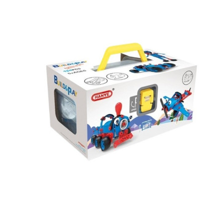 Set pentru construit masini, Cyrax, Educativ si creativ, 134 piese