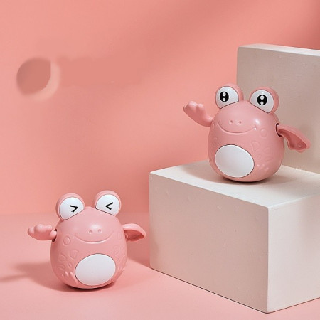 Jucarie de baie pentru copii, Cyrax, broscuta roz