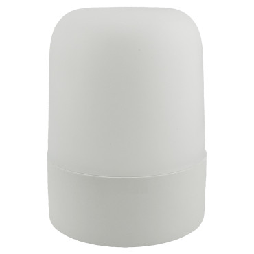 Lampa LED Reincarcabila,  Control tactil, Lumina in 3 culori albe, Lampa pentru Dormitor, 16 Culori RGB, Lumina de Noapte in Camera Copiilor, 11 x 8 x 8 cm, Alb