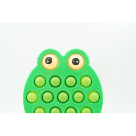 Cyrax Jucarie senzoriala antistres, Simple Dimple, Broasca, Verde