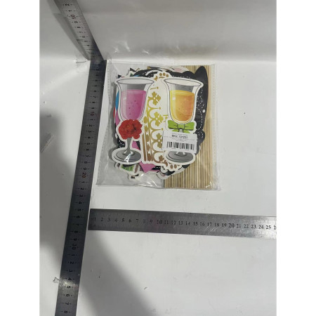 Set 10 Accesorii pentru Petrecere, Cyrax, Props pentru Coltul de Poze, Model Mire si Mireasa, Tematica Nunta, Multicolor