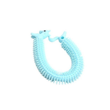 Jucarie senzoriala elastica Cyrax, Fidget Noodle, Antistres, Culori Random
