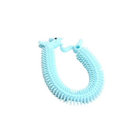 Jucarie senzoriala elastica Cyrax, Fidget Noodle, Antistres, Culori Random
