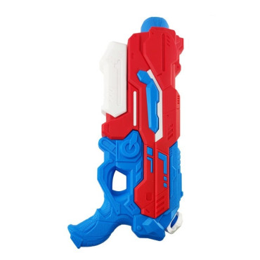 Pistol cu Apa, Cyrax, +6 Ani, Rezervor 1200 ml, din Plastic, 40 x 7 x 20 cm, Rosu/Albastru