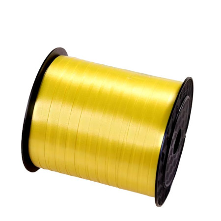 Panglica pentru Baloane, Cyrax, Rola de 200 de Metri, din Rafie, Aurie