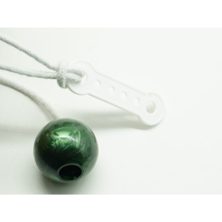 Jucarie interactiva cu bile, Cyrax, Clackers ball, antistres, Verde, 40 mm