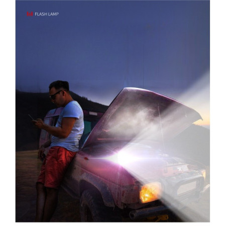 Lanterna LED de Montat pe Cap,  cu Raza Lunga de Zoom, Reincarcabila USB, Far Telescopic, Rezistent la Apa, Reglabil, pentru Pescuit in Aer Liber, Camping, Lumina Puternica, Lanterna, 10.5x8x6.5 cm, Albastru